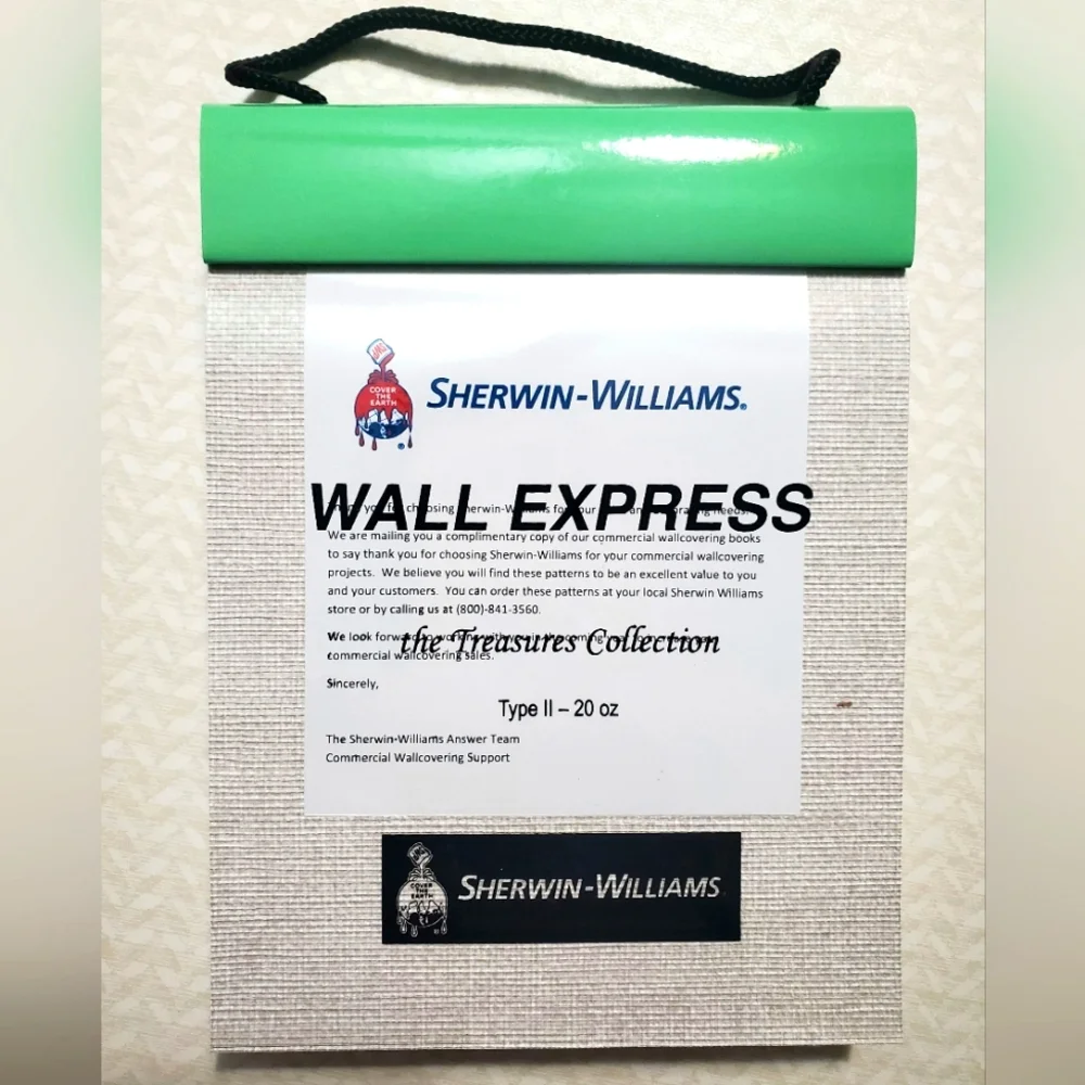 😀 SHERWIN WILLIAMS 5x7 wallpaper sample book